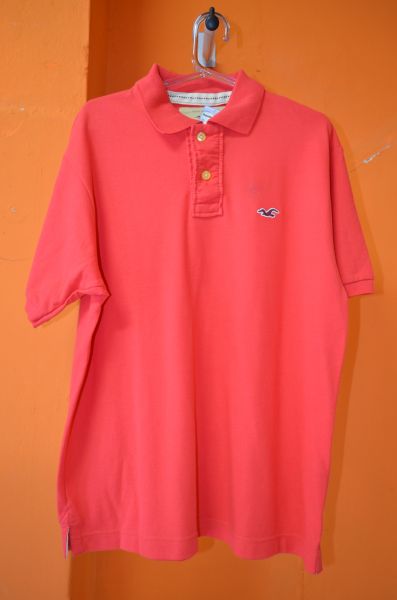 Camisa Polo Basica Hollister